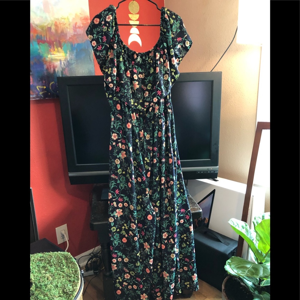 Midnight garden romper